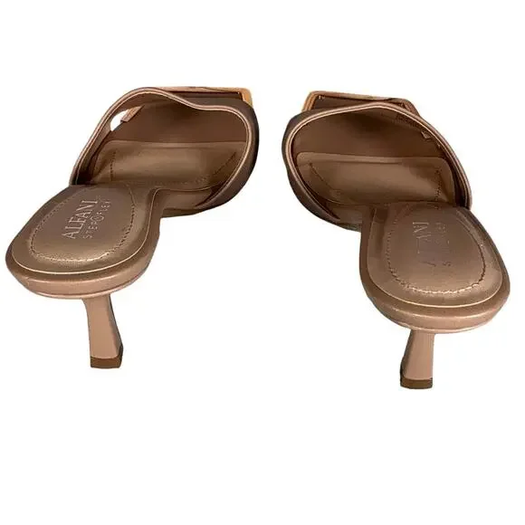 Alfani Sarrah Faux Leather Slip on Heels 8.5 New in Box - Picture 3 of 5